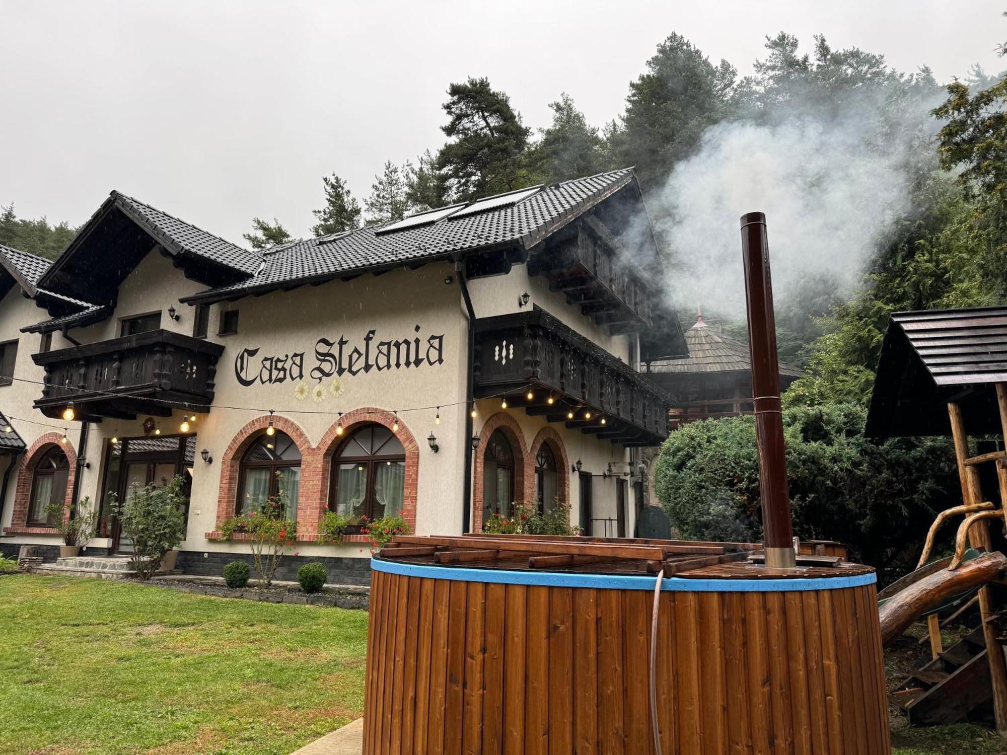 Hotel Casa Stefania Tălmaciu Exterior foto