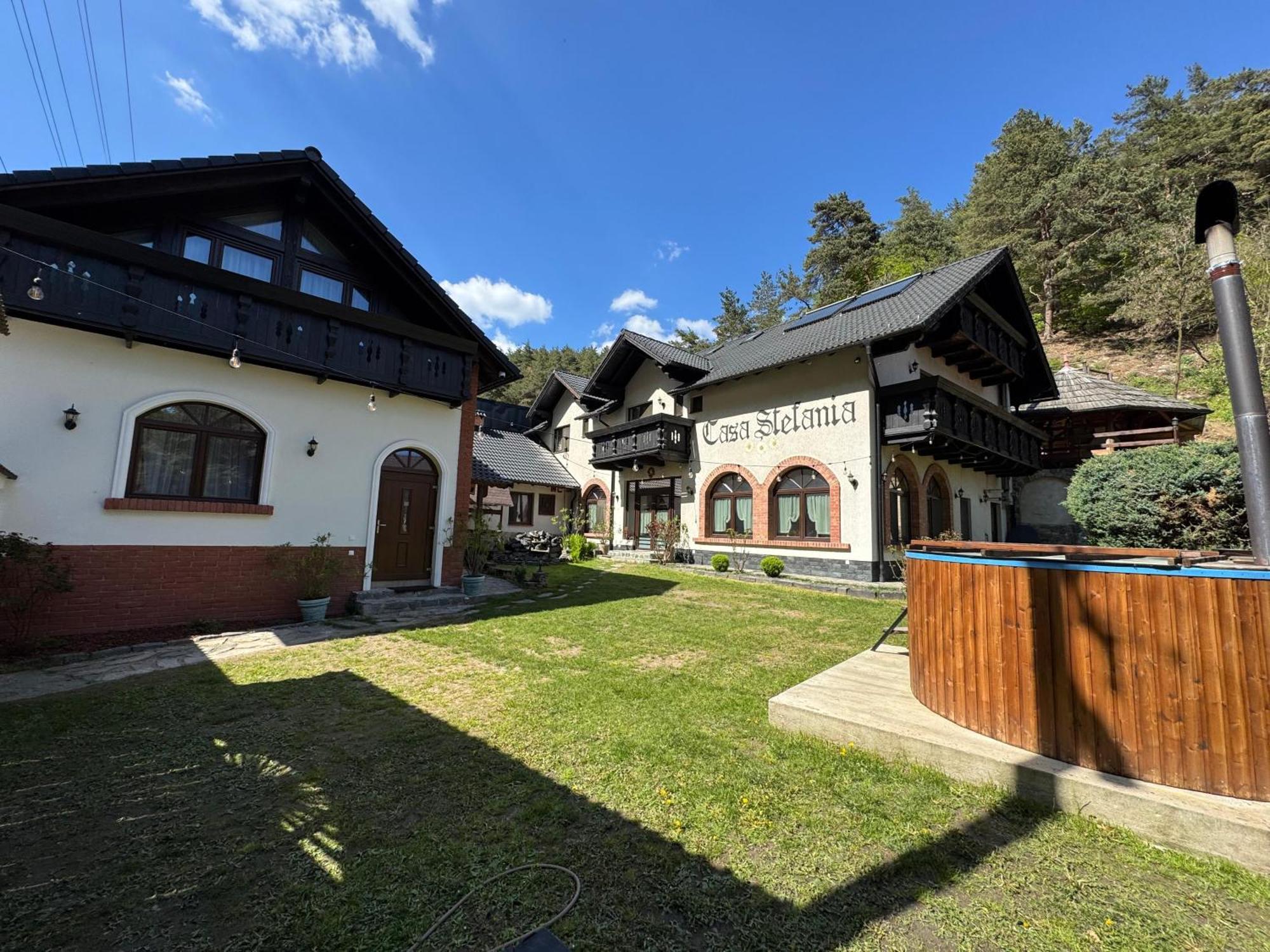 Hotel Casa Stefania Tălmaciu Exterior foto